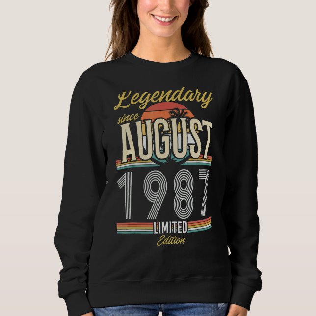 Sudadera Legendario desde agosto de 1987 (Anverso)