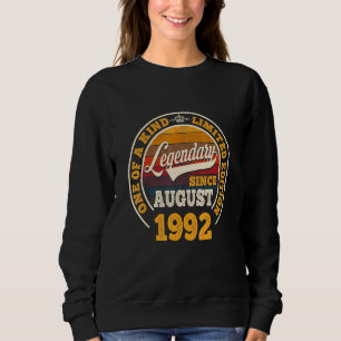 Sudadera Legendario desde agosto de 1992 30 años