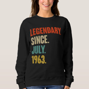 Sudadera Legendario desde julio de 1963 59 años