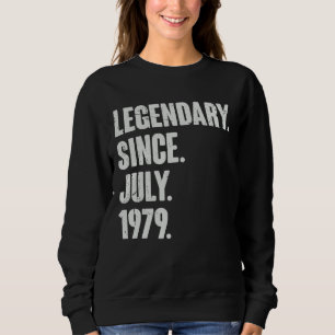 Sudadera Legendario desde julio de 1979 43 años