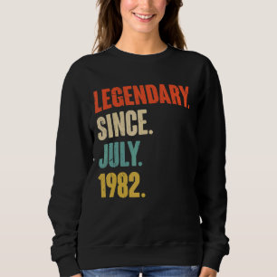 Sudadera Legendario desde julio de 1982 40 años