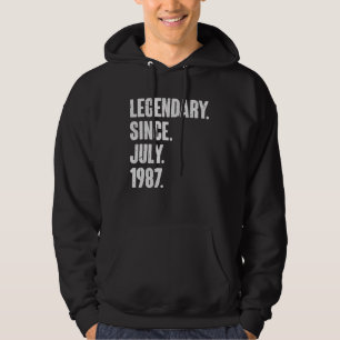 Sudadera Legendario desde julio de 1987 35 años