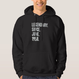 Sudadera Legendario desde junio de 1958 64 años