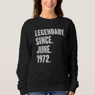 Sudadera Legendario desde junio de 1972 50 años