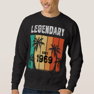 Sudadera Legendario Hawaii 1969 53 Cumpleaños De Verano De