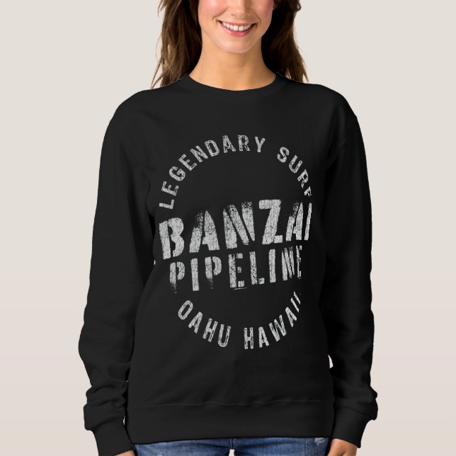 Sudadera Legendario Surf Banzai Pipeline Cir (Anverso)