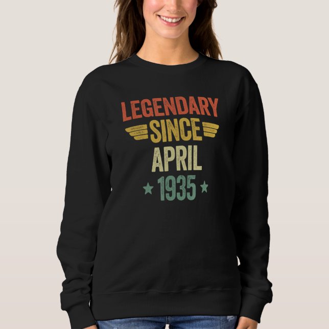 Sudadera Legendary Since April 1935 (Anverso)