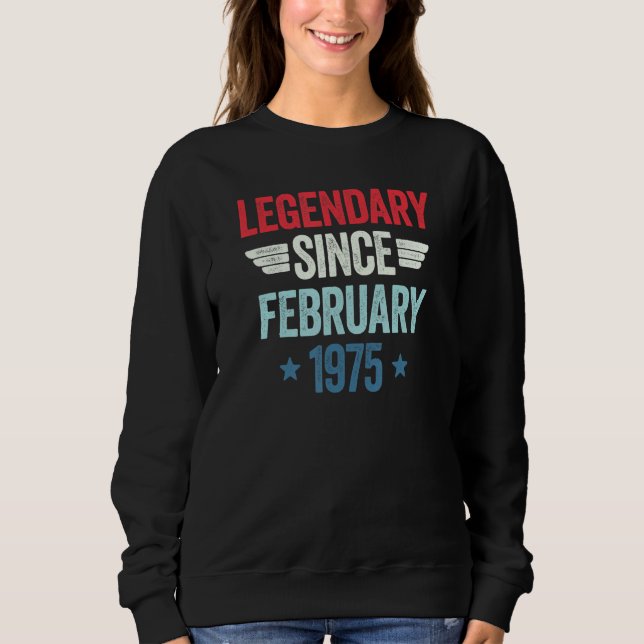 Sudadera Legendary Since February 1975_1 (Anverso)
