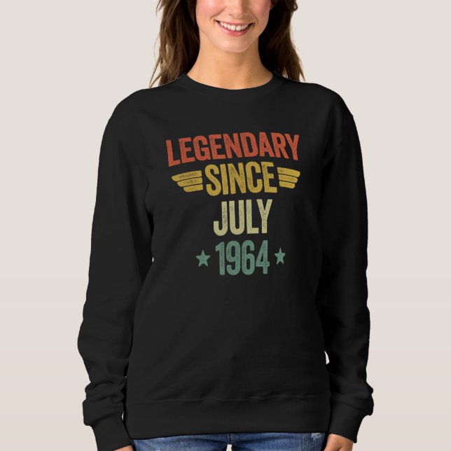 Sudadera Legendary Since July 1964 (Anverso)