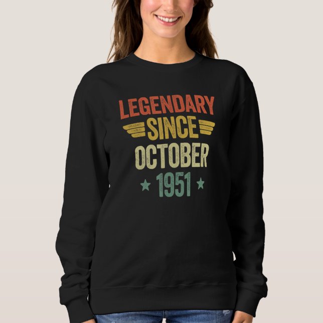 Sudadera Legendary Since October 1951 (Anverso)