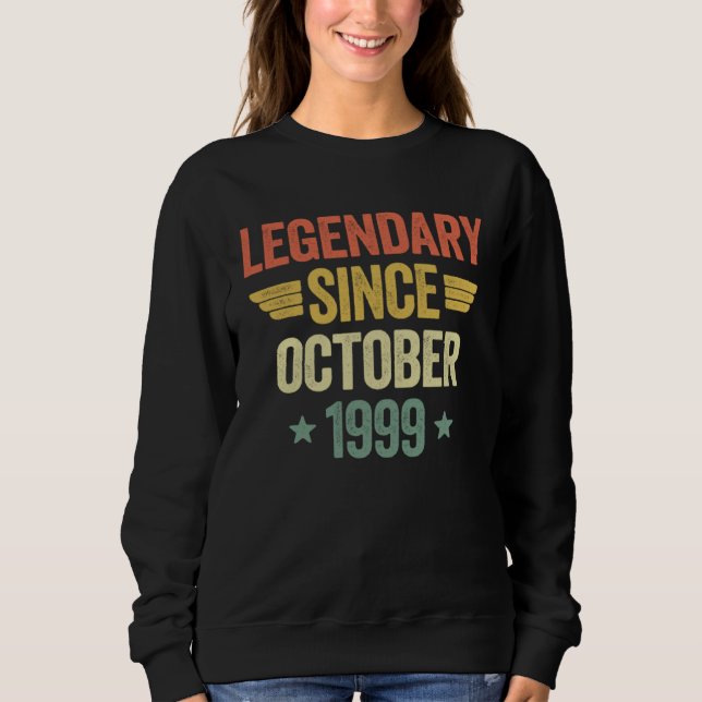 Sudadera Legendary Since October 1999 (Anverso)