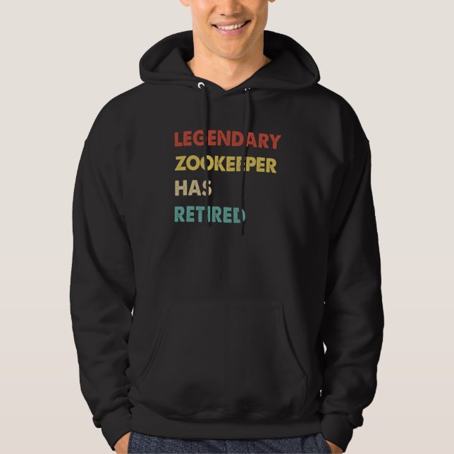 Sudadera Legendary Zookeeper Has Retired (Anverso)