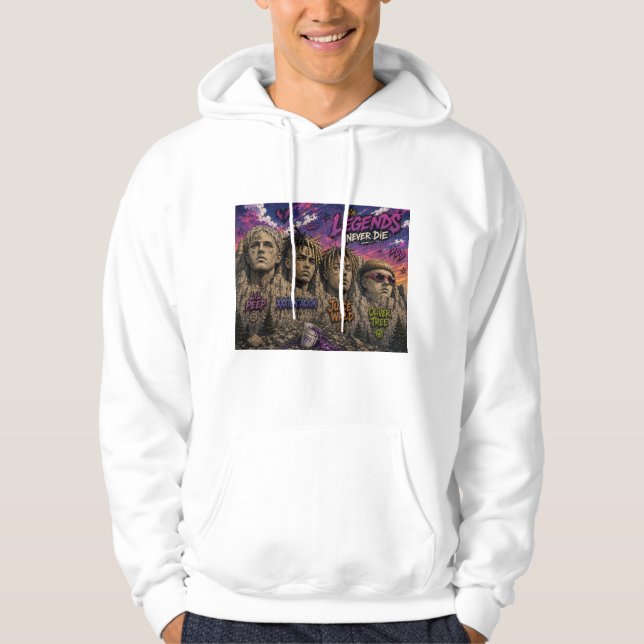 Sudadera Legends Never Die (Anverso)
