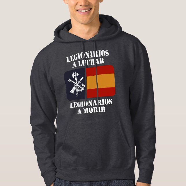 Sudadera Legionarios a luchar 2 (Anverso)