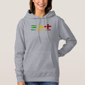 Sudadera l'égualité est plus grande que la division