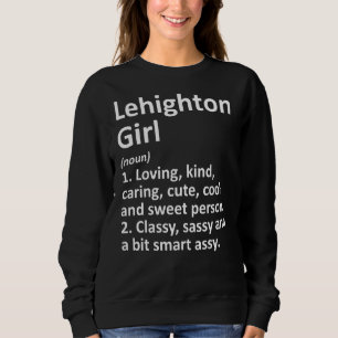 Sudadera LEHIGHTON CHICA PA PENNSYLVANIA Funny City Home Ro