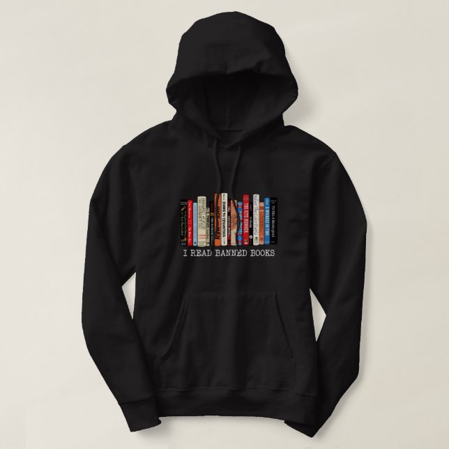 Sudadera Leí a un lector de libros bibliotecarios de la sem (Diseño del anverso)