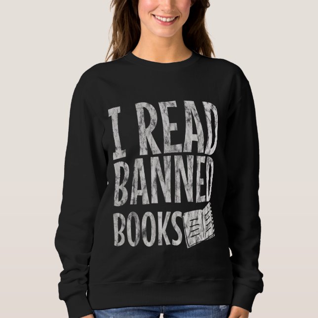 Sudadera Leí Libros Prohibidos (Anverso)