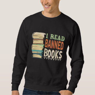 Sudadera Leí Libros Prohibidos Con Libro Y Gusano De Libros