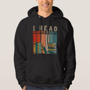 Sudadera Leí Libros Prohibidos, Lector, Librería Copia de C