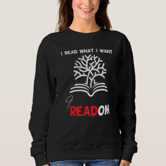 Sudadera Leí Libros Prohibidos Leí Lo Que Quiero Biblioteca