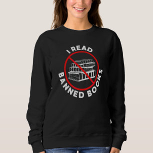 Sudadera Leí Libros Prohibidos Libro Worm Bibliophile Book