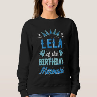 Sudadera Lela De La Celebración Del Día De Cumpleaños De La
