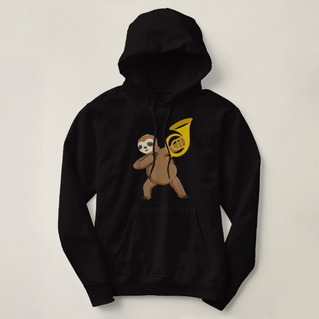 Sudadera Lema de Dabbing con obsequio musical del Cuerno de (Diseño del anverso)