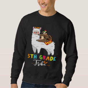 Sudadera Lema de la tribu de quinto grado montando llamada