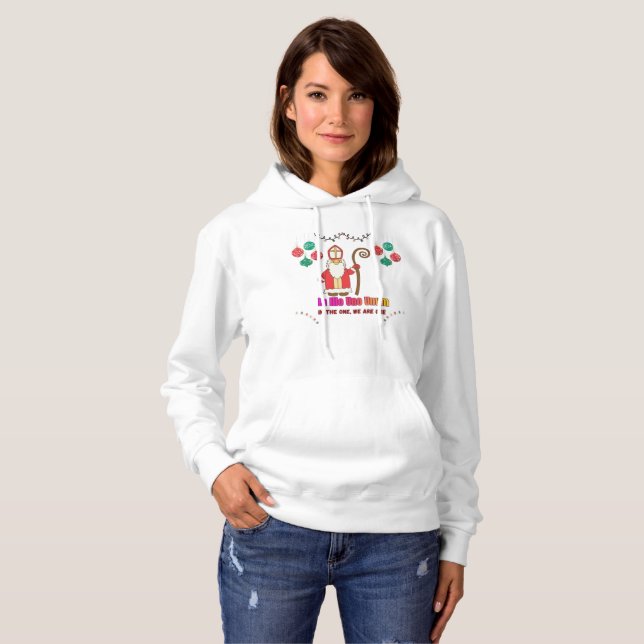 Sudadera Lema del Papa (Anverso completo)