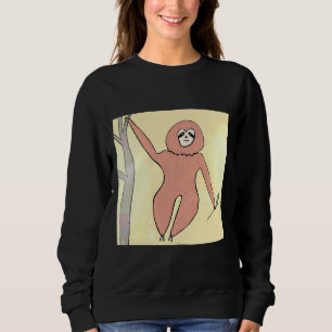 Sudadera Lema feliz en un árbol
