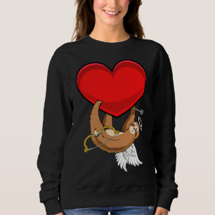 Sudadera Lemas de amor de corazón lúdico cupido 42