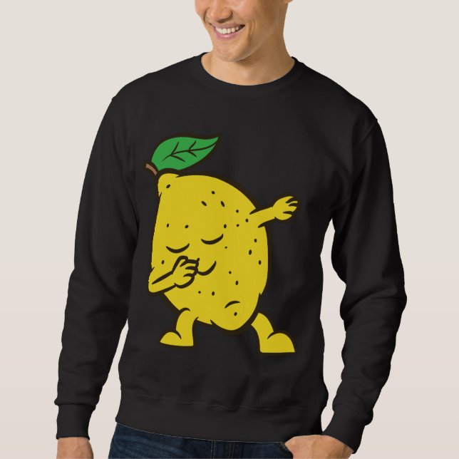 Sudadera Lemon Dabbing Lemon Fruit Love Lemons (Anverso)