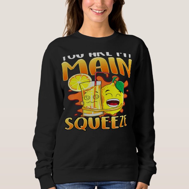 Sudadera Lemon Lemonade Sour Lime Fruit Amarillo (Anverso)