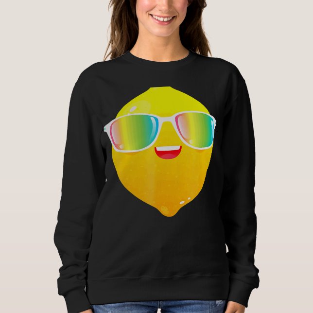 Sudadera Lemon Lemonade Sour Lime Fruit Amarillo (Anverso)