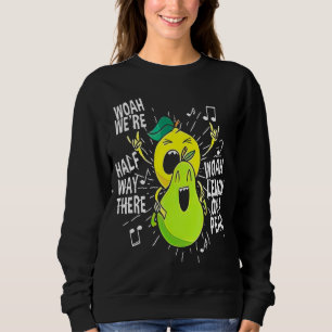 Sudadera Lemon Sobre Un Meme De Letras De Pear Foodie