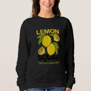 Sudadera Lemon Squad Lemonade Summer Citrus Fruit