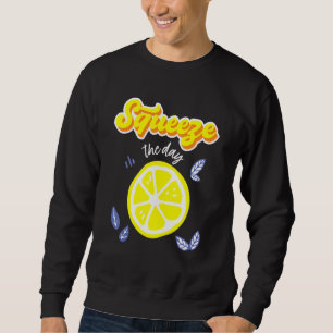 Sudadera Lemon Squeeze The Days Lemon Pulp Citrus Fruth