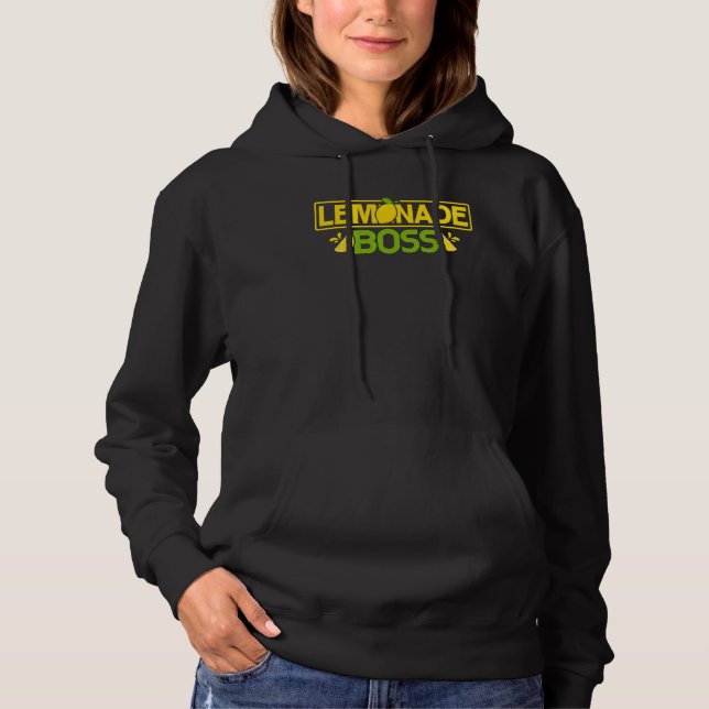 Sudadera Lemonade Boss Lemon Juice Summer Drink (Anverso)