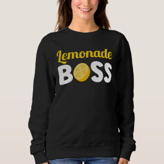 Sudadera Lemonade Boss Stand Lemon Juice Summer Entrepreneu