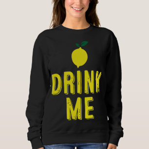 Sudadera Lemonade Drink Me Summer Drink Lemon Fun Juicy Sum