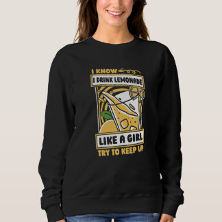 Sudadera Lemonade Girl Citrus Fruit Drink  Lemon Lemonade