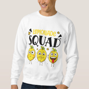 Sudadera Lemonade Squad Summer Funny Lemon Fruit Amantes