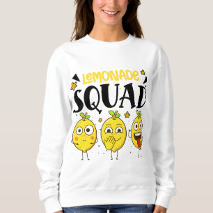 Sudadera Lemonade Squad Summer Funny Lemon Fruit Amantes