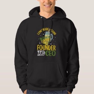 Sudadera Lemonade Stand Fundador y CEO Lemon Juice Beverag