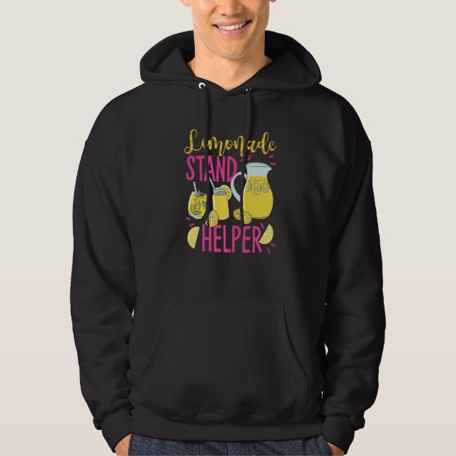 Sudadera Lemonade Stand Helper For Crew  (Anverso)