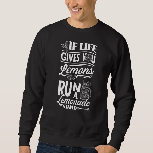 Sudadera Lemonade Stand Lemon Juez Store Si La Vida Te Da (Anverso)