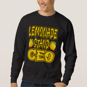 Sudadera Lemonade Stand Security CEO Lemon Juice