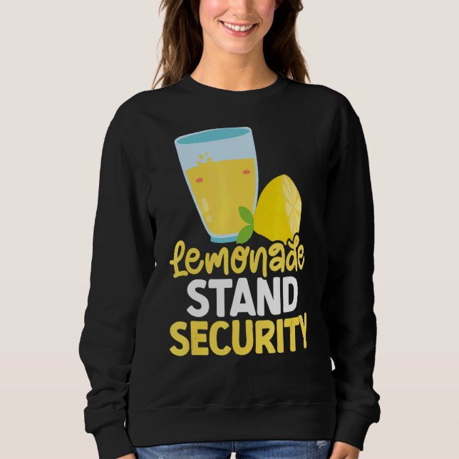 Sudadera Lemonade Stand Security Ice Lemon Jugo Lemonade C (Anverso)