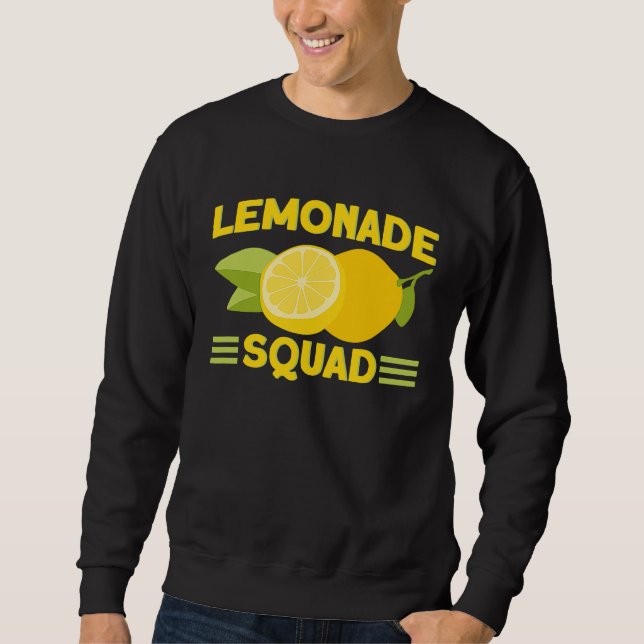 Sudadera Lemonade Stand Squad Lemon Juice Business Lemon Ci (Anverso)